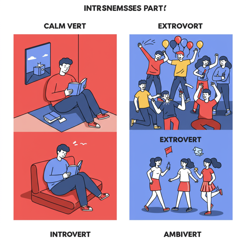 Mengenal Kepribadianmu:  Dari Introvert Cuek Sampai Ekstrovert Ugal-ugalan (Plus Jokes!)
